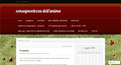 Desktop Screenshot of consapevolezzadellanima.com